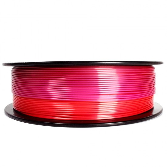 PLA Regenboog Filament Rood/Paars