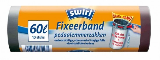swirl vuilniszakken fixeerband Megabuyer