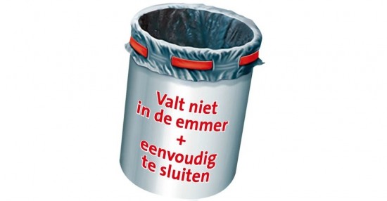 03 34Swirl Afvalzakken Fixeerband  60 Liter