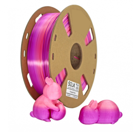 PLA Regenboog Filament Rood/Paars -3DP-PLA-SK-01-RP