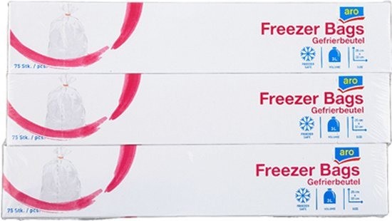 Diepvrieszakken 3 liter - Mega Buyer