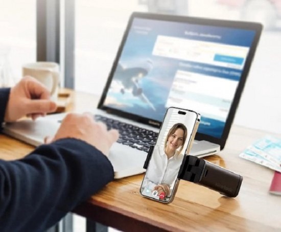 Telefoonhouder kantoor