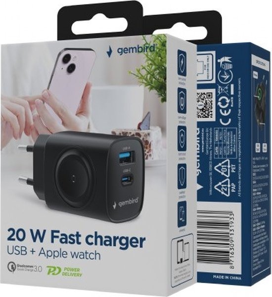 Gembird Apple watch draadloos oplader