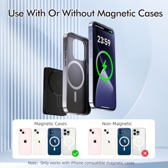 Sumvision Draadloze Powerbank 10000 mAh - Magsafe oplader