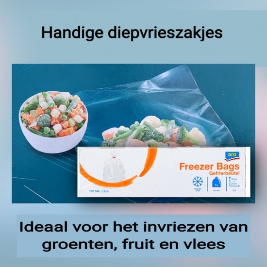 Diepvreiszakken 1 liter 2