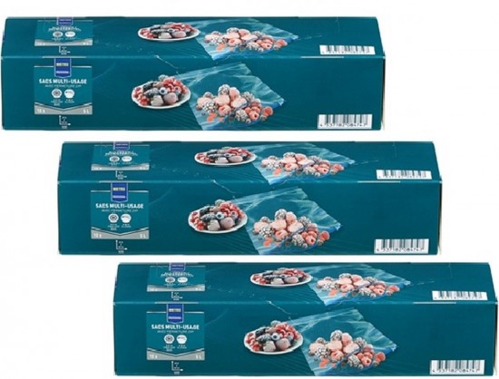 Diepvrieszakjes met zipsluiting 5 liter a