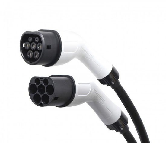 Laadkabel Type 2 voor Elektrische Auto - 1 fase 16A 3,7 kW 8 meter