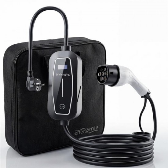 Mobiele Thuislader Type 2- Schuko 3,7kW , EV laadkabel