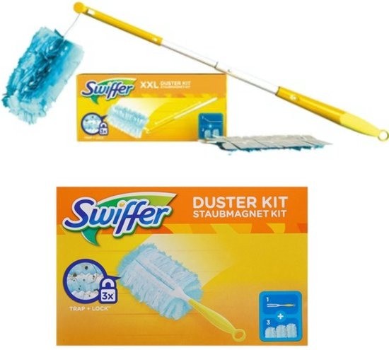 XXL Swiffer Duster kit + Swiffer Duster Starterkit - plumea & vloerreiniger - 20 cm