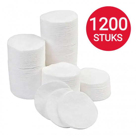 Wattenschijfjes 1200 stuks