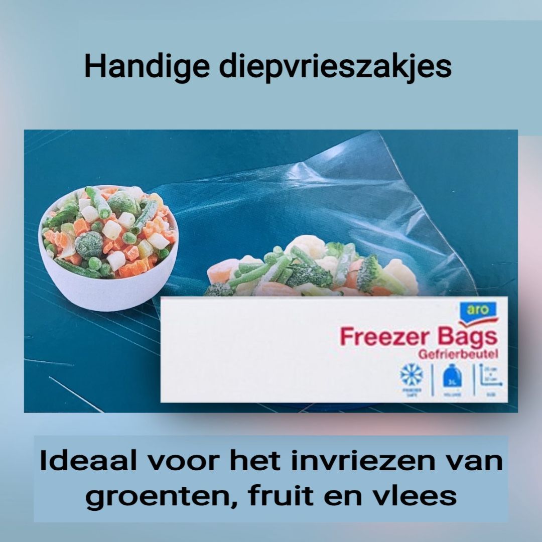 Diepvrieszakken 3 liter