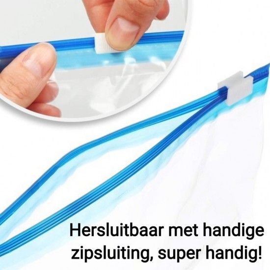 Diepvrieszakjes met zipsluiting 1 liter- Megabuyer