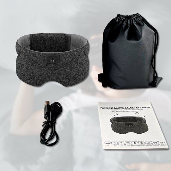 bluetooth slaapmasker met muziek Megabuyer